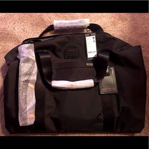 TUMI Travel Satchel | TUMI bag | Black Travel Bag